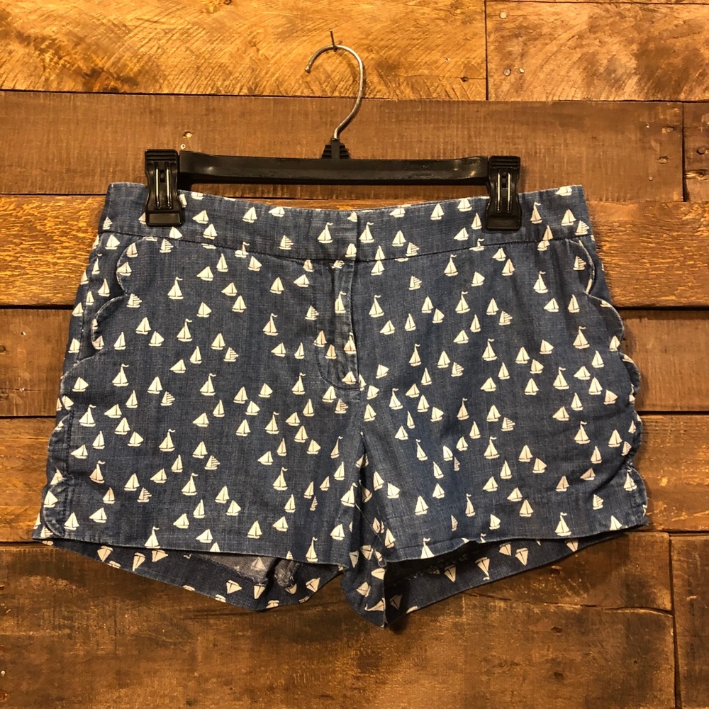 J. Crew Denim Sailboat Shorts